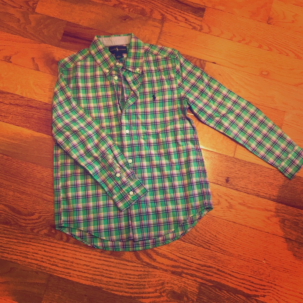 Boys button down shirt